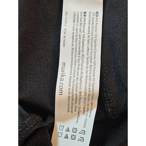 NWT Marika Black Power Tek Leggings S push up Pink - Picture 10 of 12